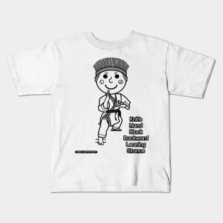 Knife Hand Block Karate Kids T-Shirt